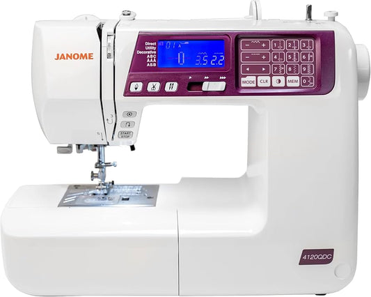 Janome 4120QDC G Purple Quilt Decor Sewing Machine