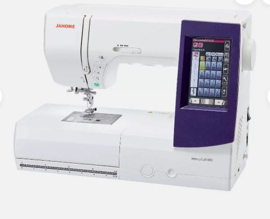 Janome MC9850 Computerized Sewing and Embroidery Machine