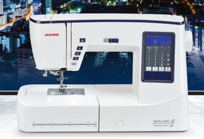 Janome Skyline S3 Anniversary Edition Sewing Machine